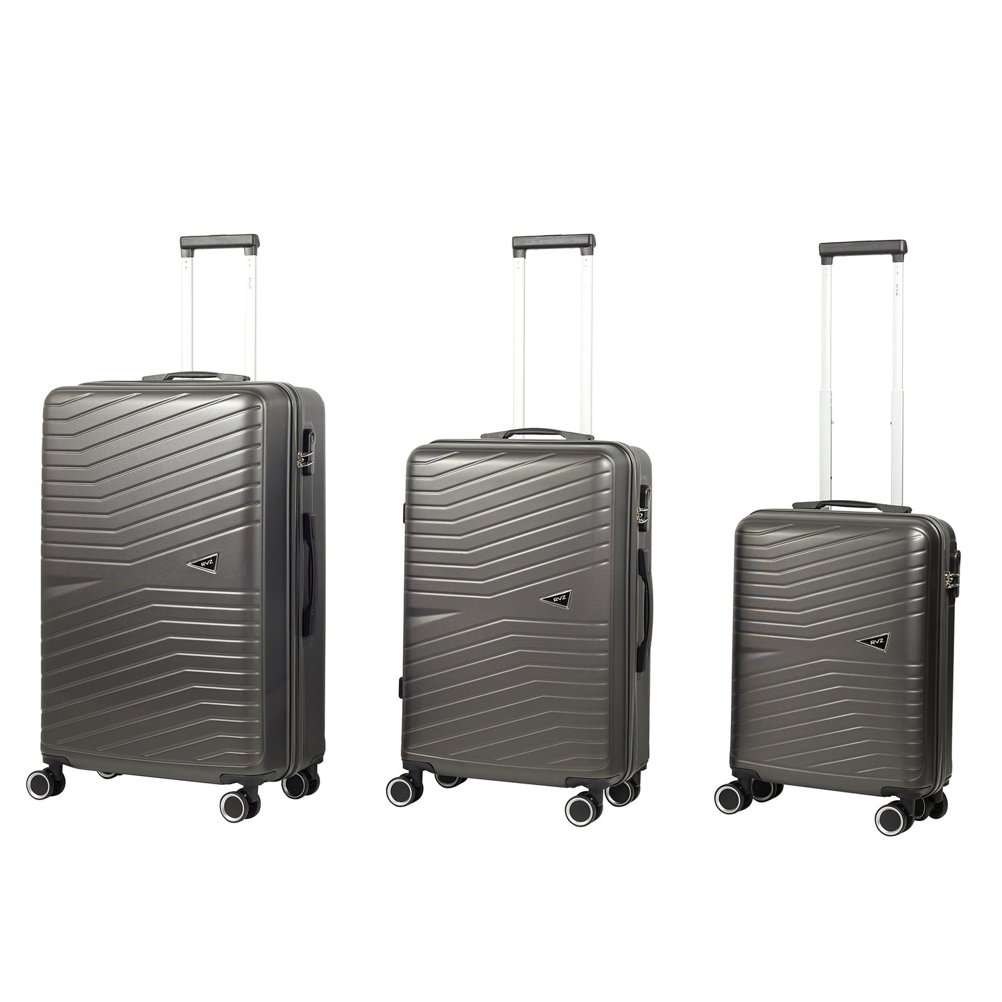 Set Valigie Santiago Grande - Medio - Cabina Grigio