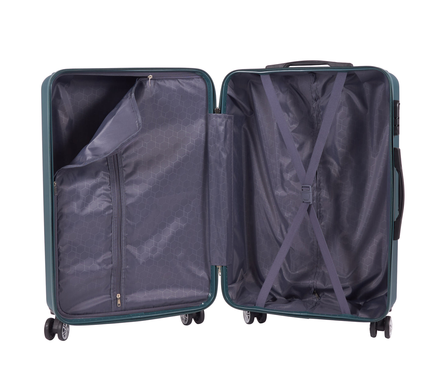 Set Valigie Stelvio Grande - Medio - cabina Nero