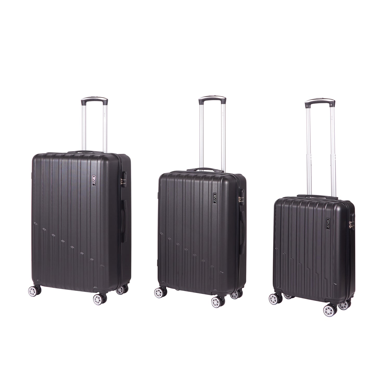 Set Valigie Stelvio Grande - Medio - cabina Nero