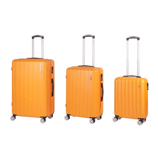Set Valigie Stelvio Grande - Medio - cabina Giallo