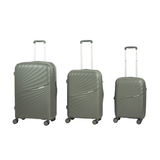 BOSTON Set 3 trolley grande - medio - cabina grigio