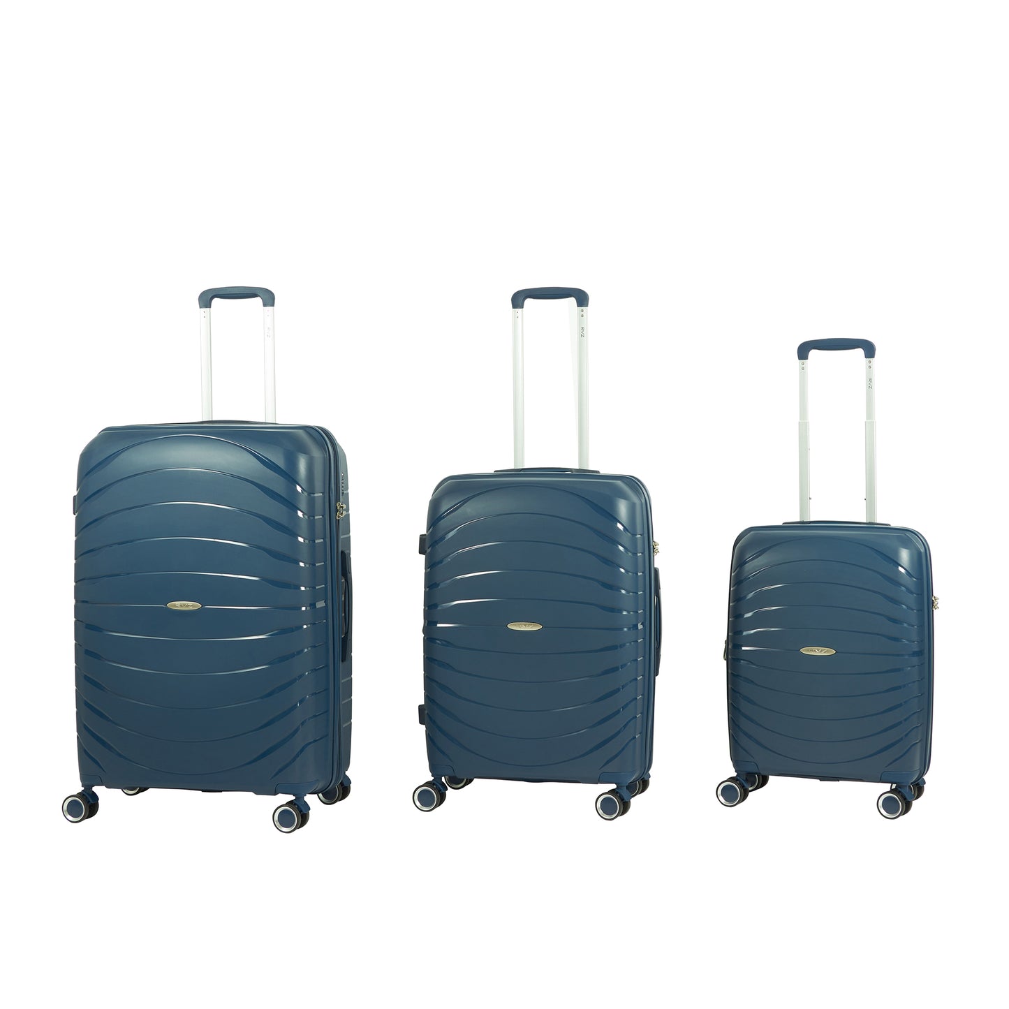 Set Valigie Alaska Grande - Medio - Cabina Blu