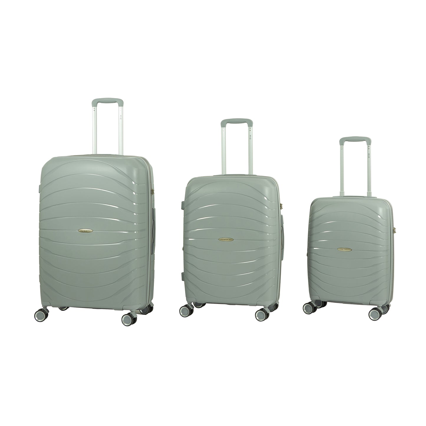 Set Valigie Alaska Grande - Medio - Cabina Silver